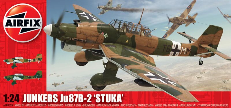 модель САМОЛЕТ JU87B STUKA